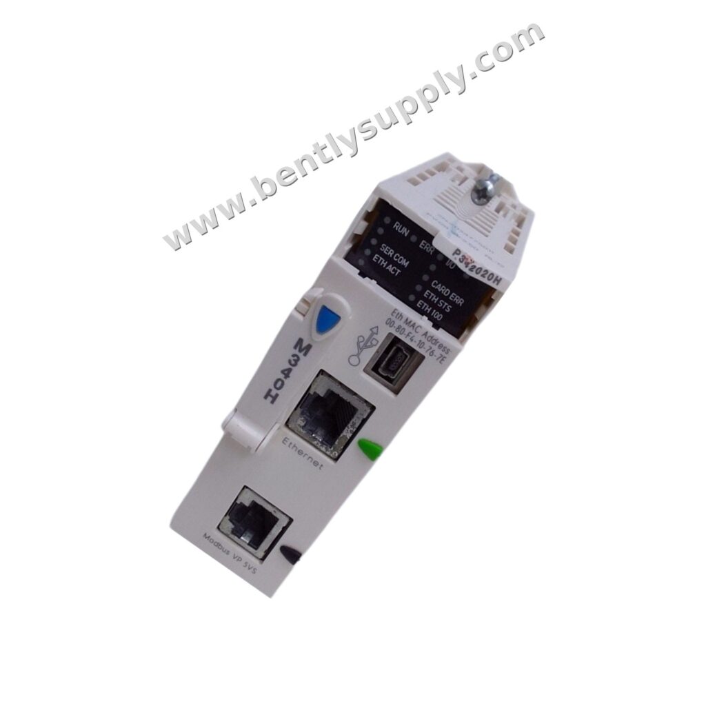 Bently Nevada BMXP342020H product photo — 施耐德 BMXP342020H Modicon M340 处理器模块