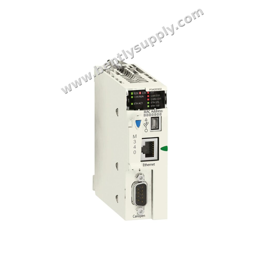 Bently Nevada product photo — Schneider Modicon M340 BMXP3420302 Processor Module