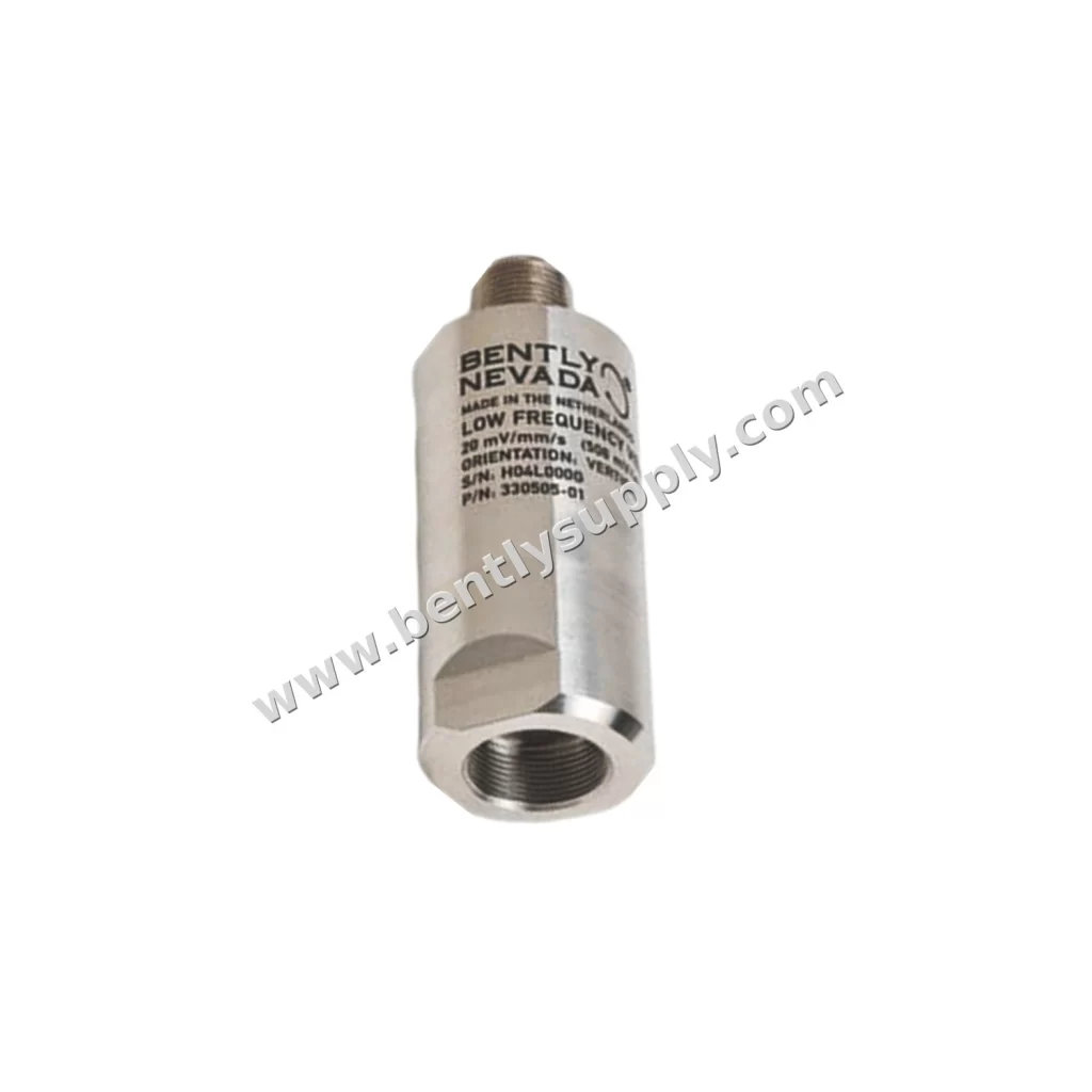 Bently Nevada 330505-02-02-05 product photo — Bently Nevada 330505-02-02-05 Low Frequency Velocity Sensor
