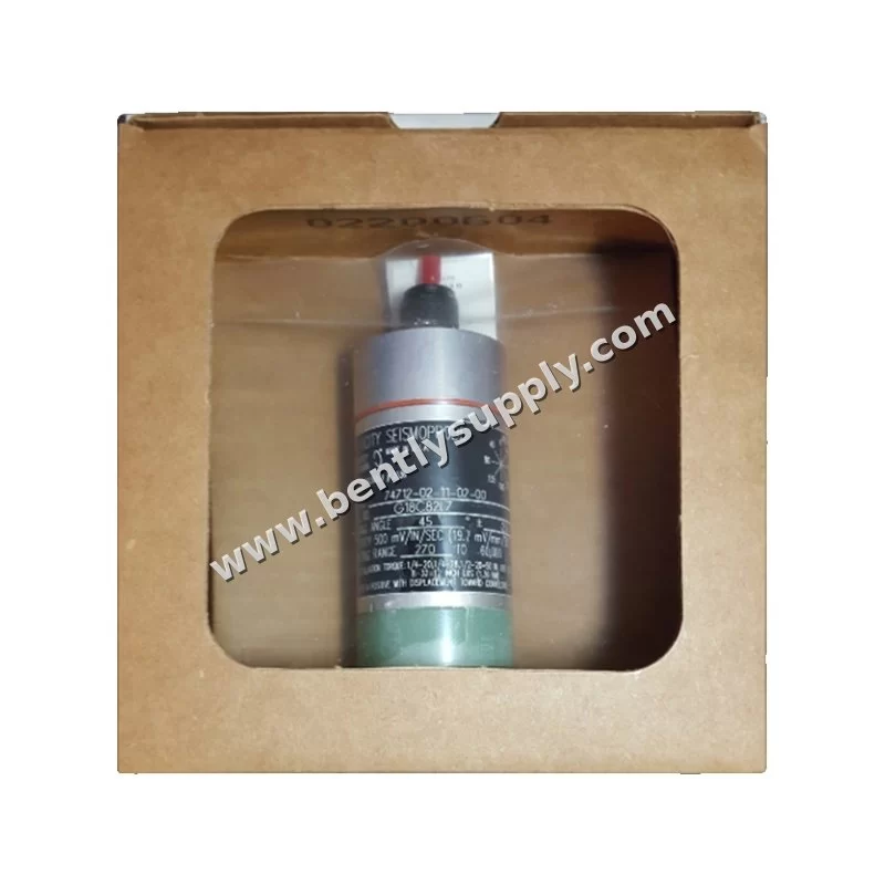 Bently Nevada 9200-02-01-10-00 product photo — Bently Nevada 9200-02-01-10-00 Two-Wire Velocity Seismoprobe Transducer