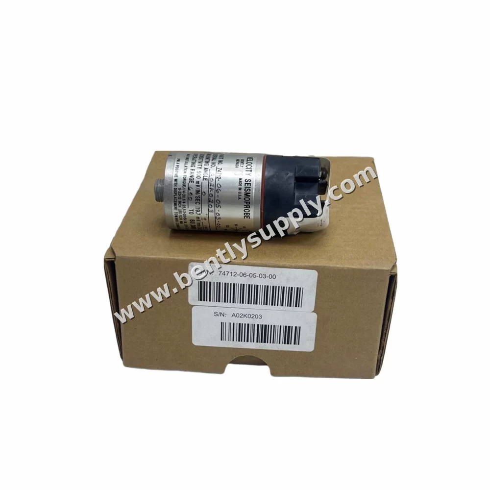 Bently Nevada 9200-02-01-10-00 product photo — Bently Nevada 9200-02-01-10-00 Two-Wire Velocity Seismoprobe Transducer