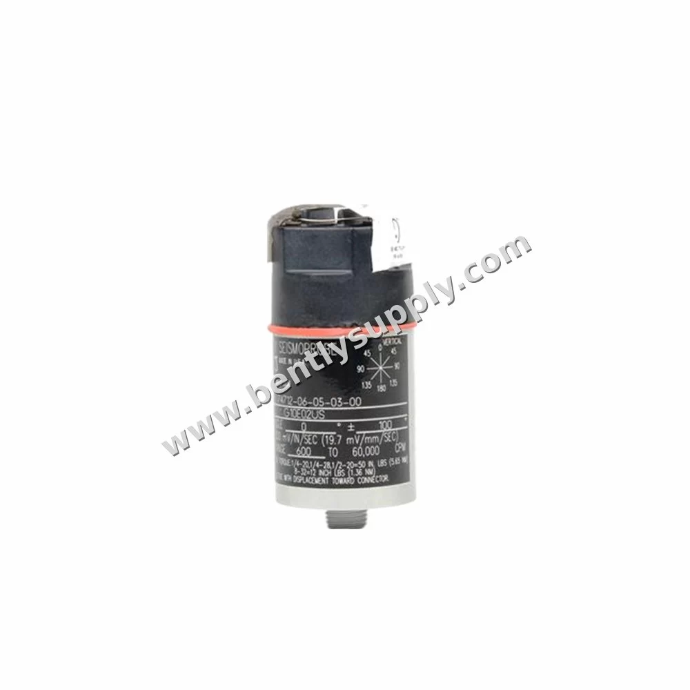 Bently Nevada 9200-02-01-10-00 product photo — Bently Nevada 9200-02-01-10-00 Two-Wire Velocity Seismoprobe Transducer